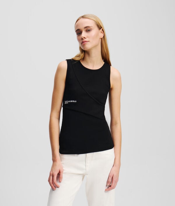 karl lagerfeld DÉBARDEUR CÔTELÉ