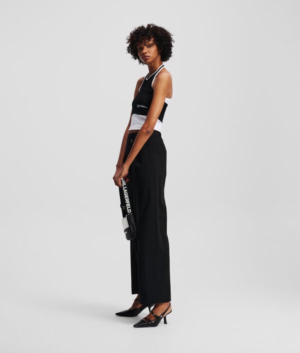 Karl Lagerfeld DÉBARDEUR CÔTELÉ EFFET SUPERPOSÉ