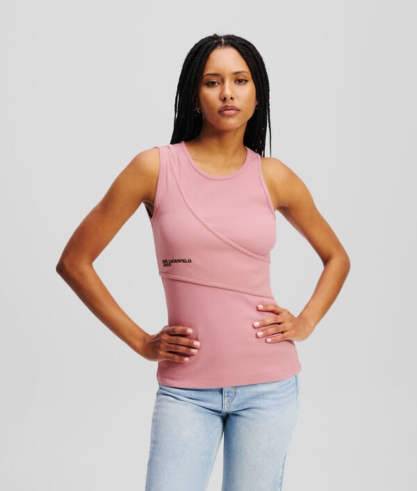 karl lagerfeld DÉBARDEUR CÔTELÉ