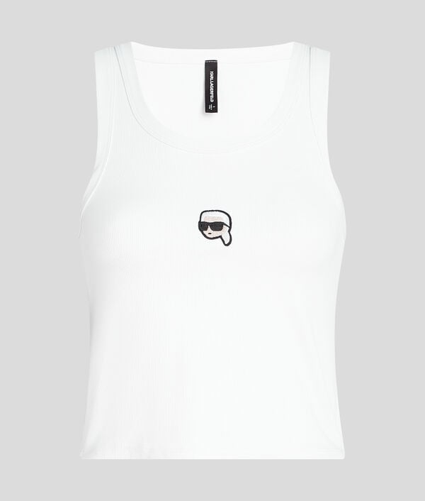 Karl Lagerfeld DÉBARDEUR CROPPED DE PYJAMA IKON