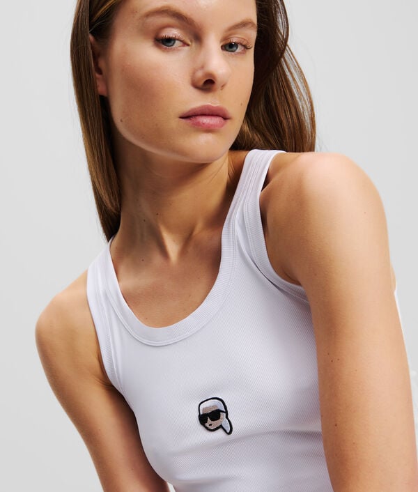 Karl Lagerfeld DÉBARDEUR CROPPED DE PYJAMA IKON