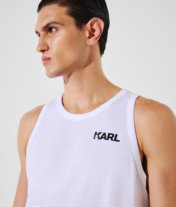 Karl Lagerfeld DÉBARDEUR DE PLAGE AVEC LOGO KARL