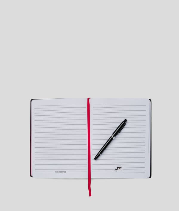 Karl Lagerfeld ENSEMBLE CARNET ET STYLO IKON