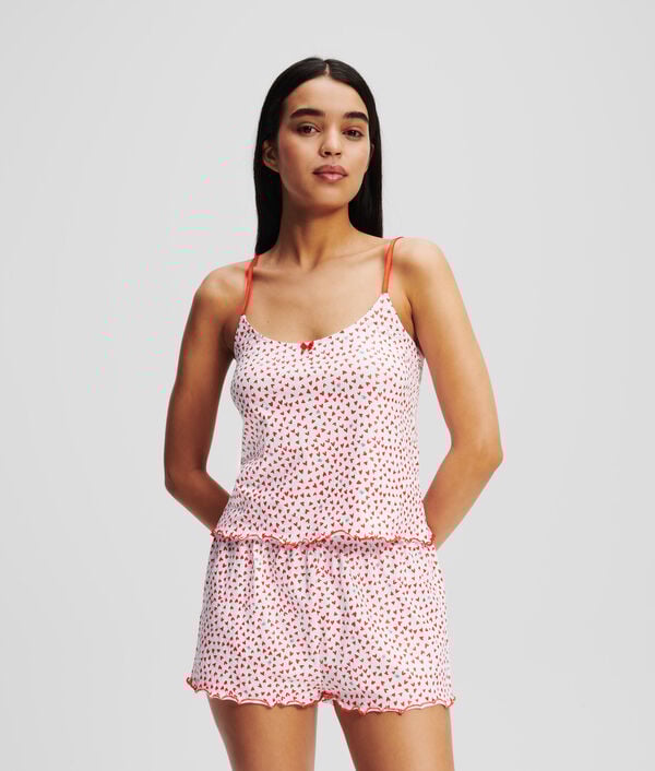 karl lagerfeld ENSEMBLE PYJAMA AVEC SHORT K/HEART