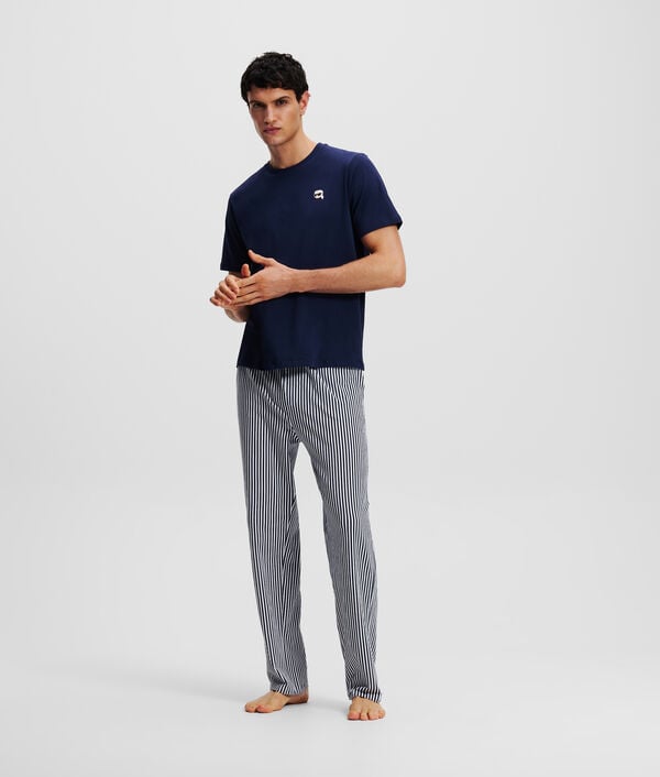 karl lagerfeld ENSEMBLE PYJAMA RAYÉ IKON