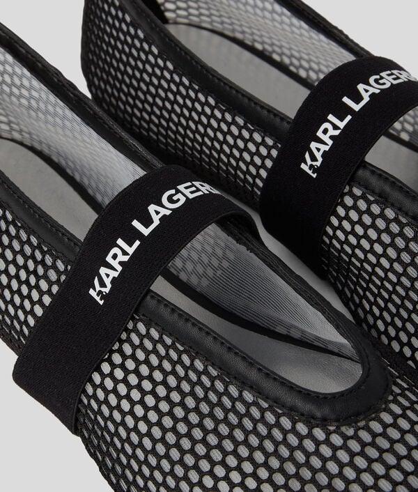 Karl Lagerfeld ESCARPINS EN MAILLE KARO
