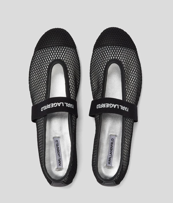 Karl Lagerfeld ESCARPINS EN MAILLE KARO