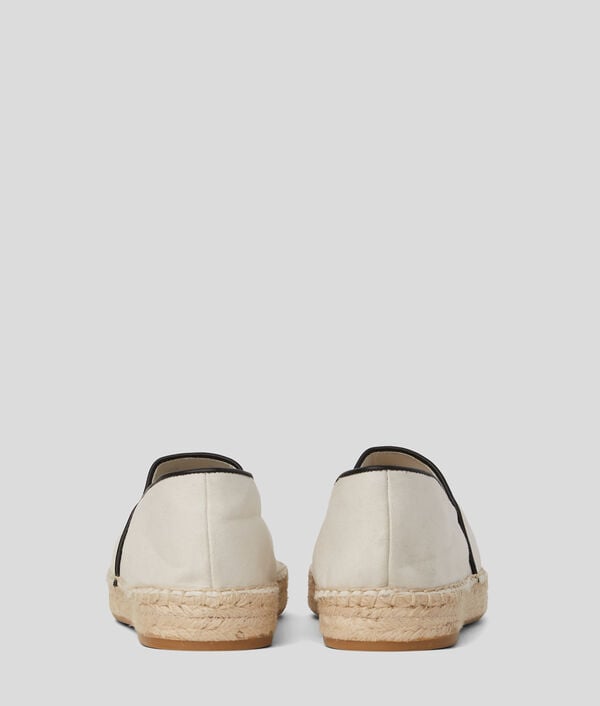 Karl Lagerfeld ESPADRILLES KAMINI DUO CAFÉ DE KARL