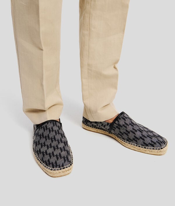 Karl Lagerfeld ESPADRILLES KAMINO KL MONOGRAM