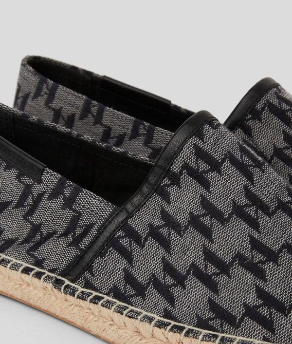 Karl Lagerfeld ESPADRILLES KAMINO KL MONOGRAM
