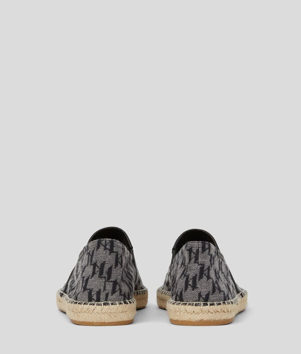 Karl Lagerfeld ESPADRILLES KAMINO KL MONOGRAM
