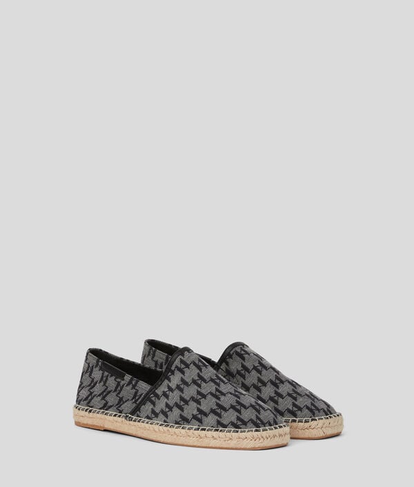 karl lagerfeld ESPADRILLES KAMINO KL MONOGRAM