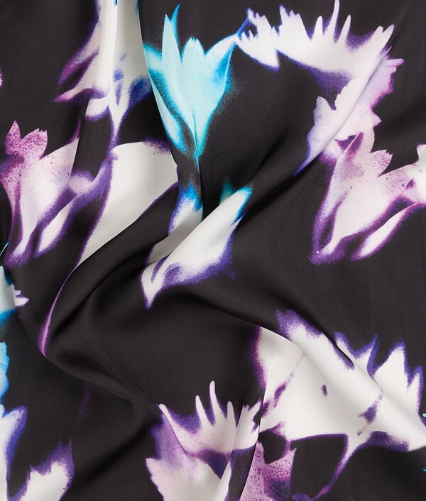 Karl Lagerfeld FLORAL BANDANA SCARF