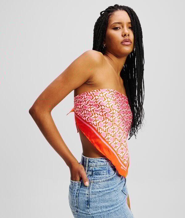 Karl Lagerfeld FOULARD BANDANA MONOGRAM