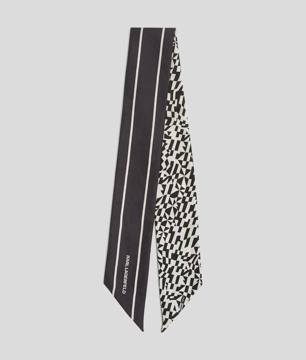 Karl Lagerfeld FOULARD FIN EN SOIE K/ESSENTIAL