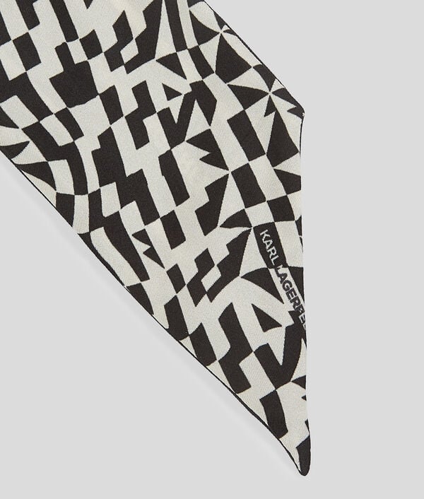 Karl Lagerfeld FOULARD FIN EN SOIE K/ESSENTIAL