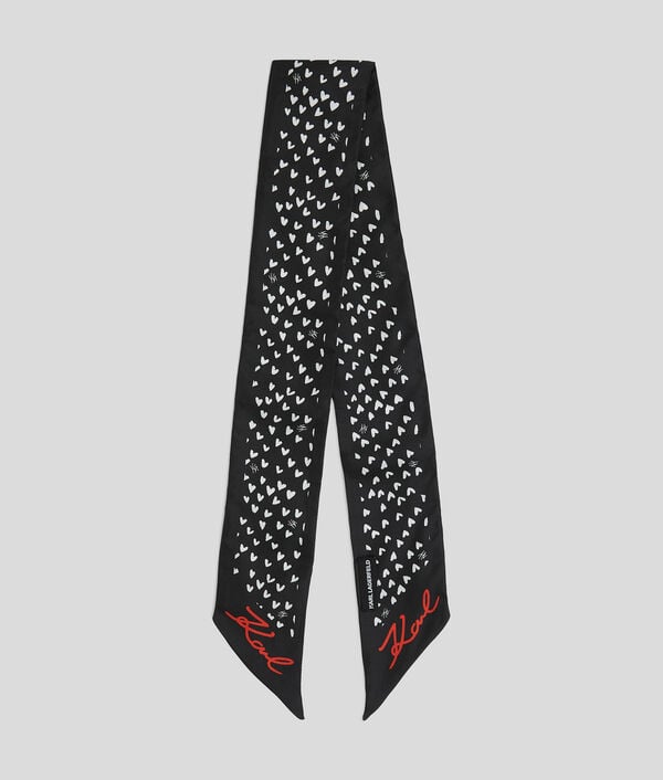 Karl Lagerfeld FOULARD MINCE K/HEART