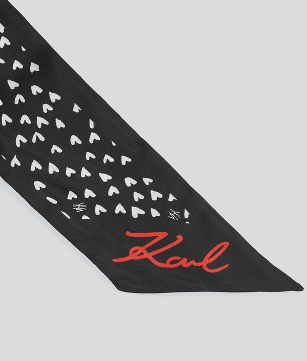 Karl Lagerfeld FOULARD MINCE K/HEART