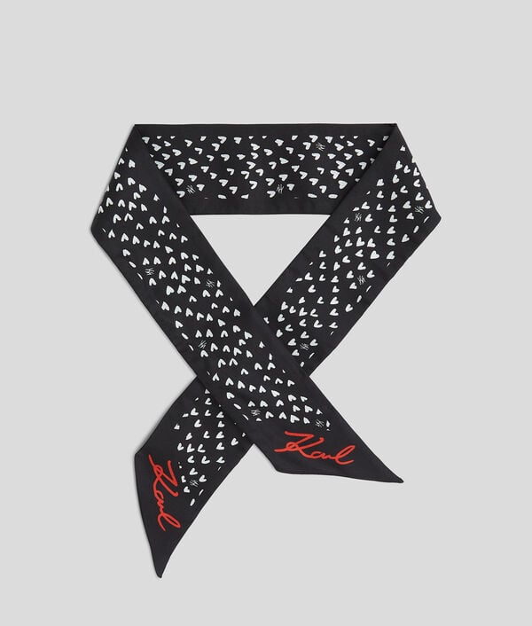 karl lagerfeld FOULARD MINCE K/HEART