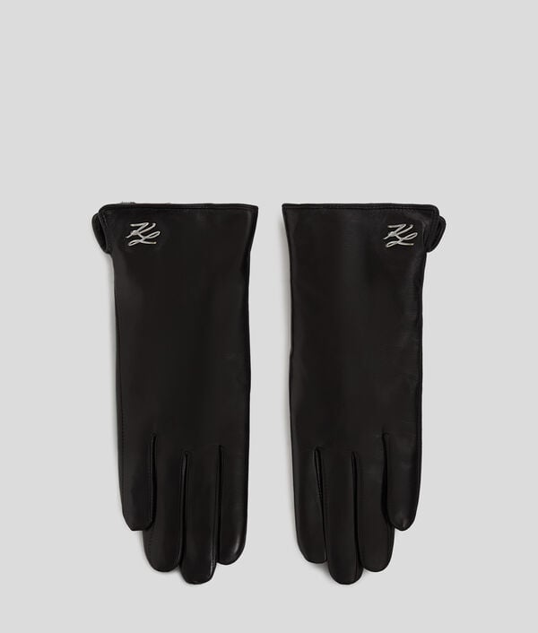 karl lagerfeld GANTS EN CUIR K/AUTOGRAPH