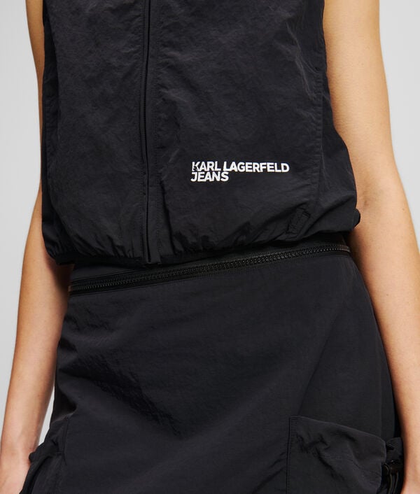 Karl Lagerfeld GILET AVEC CAPUCHE