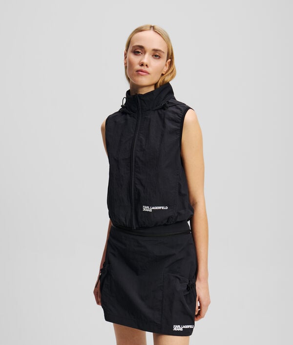 karl lagerfeld GILET AVEC CAPUCHE