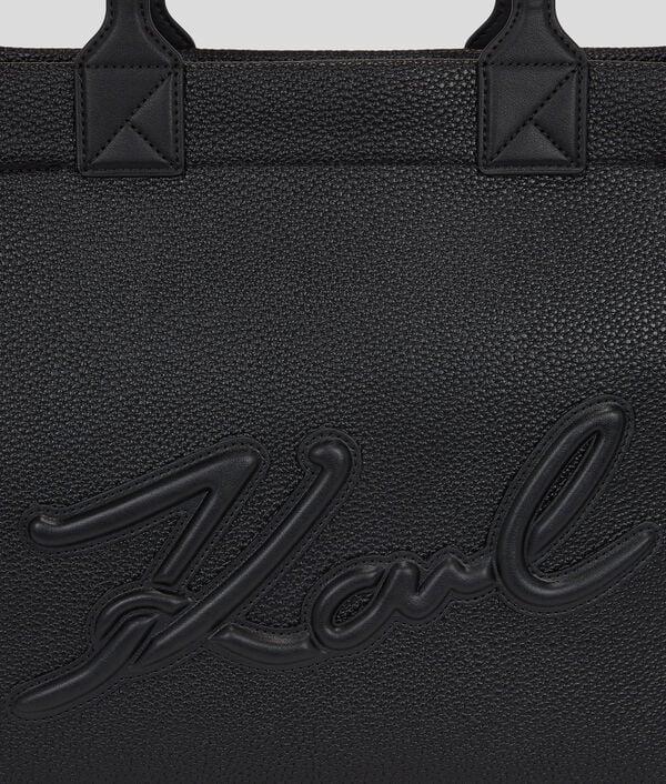 Karl Lagerfeld GRAND CABAS EN CUIR GRAINÉ K/SKUARE