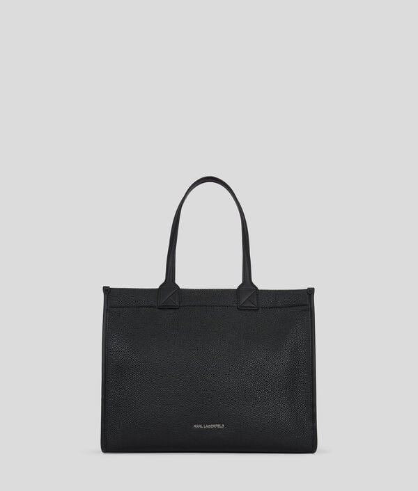 Karl Lagerfeld GRAND CABAS EN CUIR GRAINÉ K/SKUARE