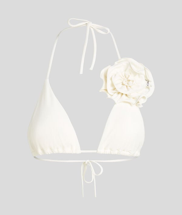 Karl Lagerfeld HAUT DE BIKINI TRIANGLE FLORAL