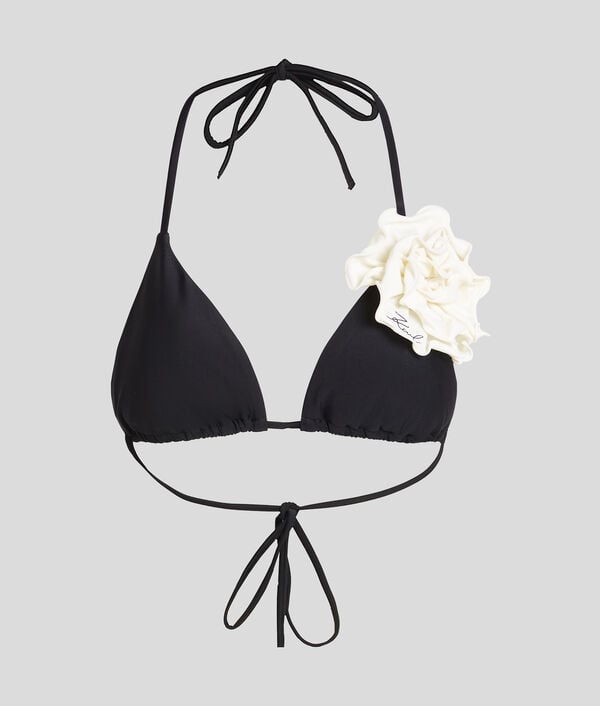 Karl Lagerfeld HAUT DE BIKINI TRIANGLE FLORAL