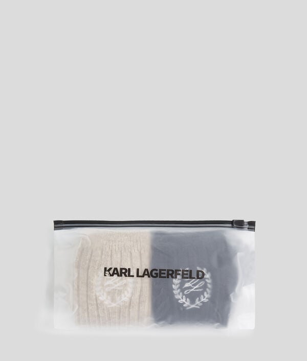 Karl Lagerfeld HOTEL KARL CREST SOCKS – 2-PACK