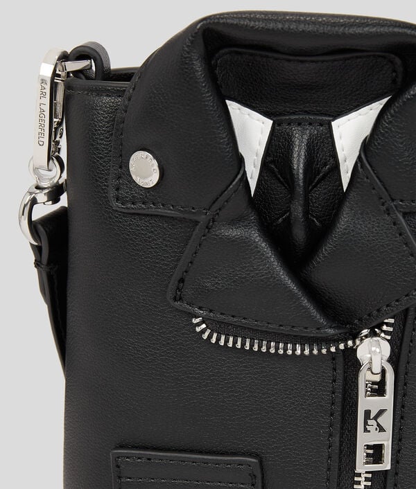 Karl Lagerfeld IKON BIKER JACKET CROSSBODY BAG