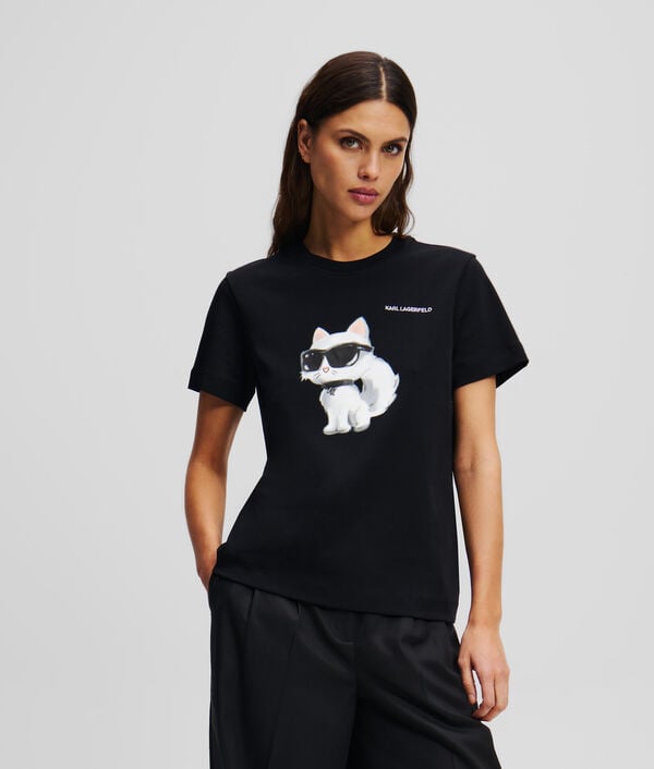 karl lagerfeld IKON CHOUPETTE AQUARELLE T-SHIRT