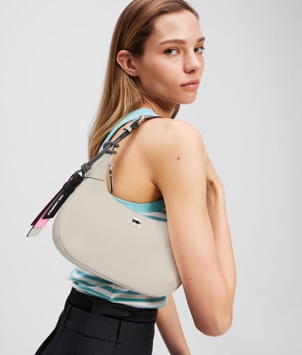 Karl Lagerfeld IKON GRAINY SHOULDER BAG