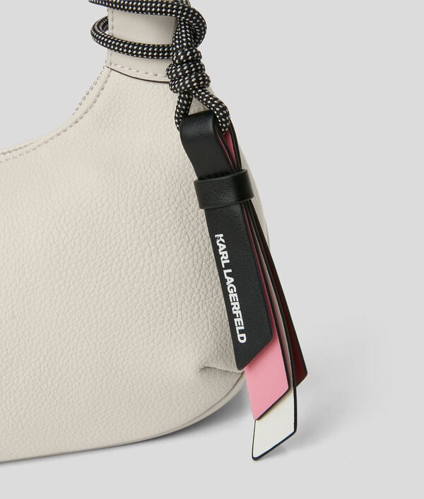 Karl Lagerfeld IKON GRAINY SHOULDER BAG