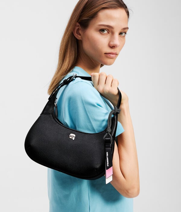 Karl Lagerfeld IKON GRAINY SHOULDER BAG