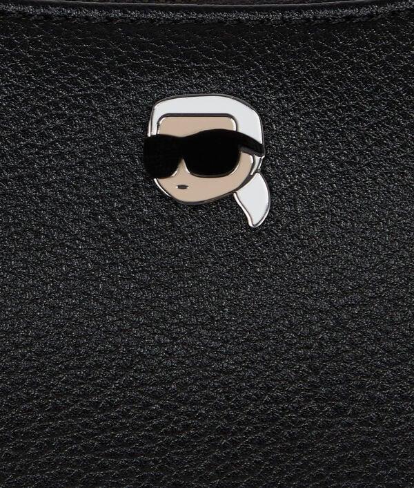 Karl Lagerfeld IKON GRAINY SHOULDER BAG