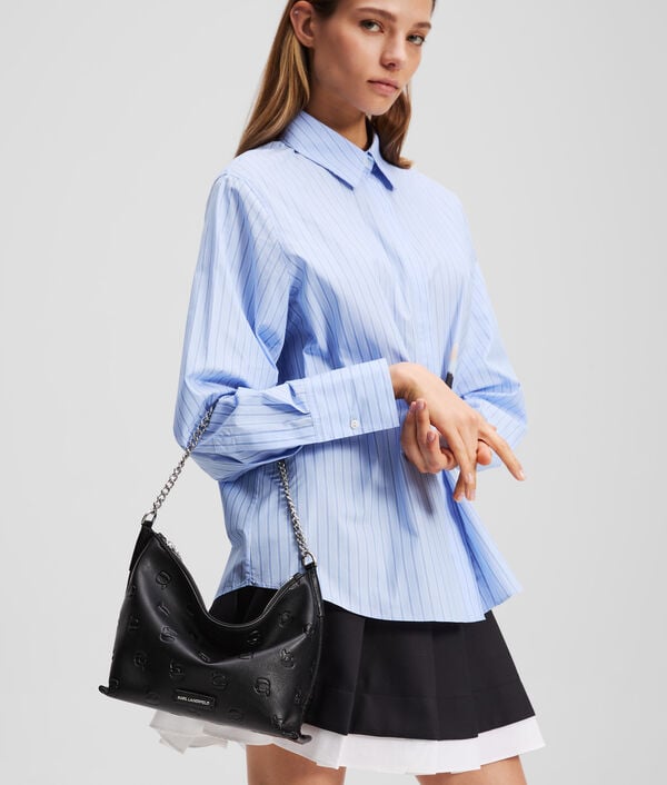 Karl Lagerfeld IKON MONOGRAM SHOULDER BAG