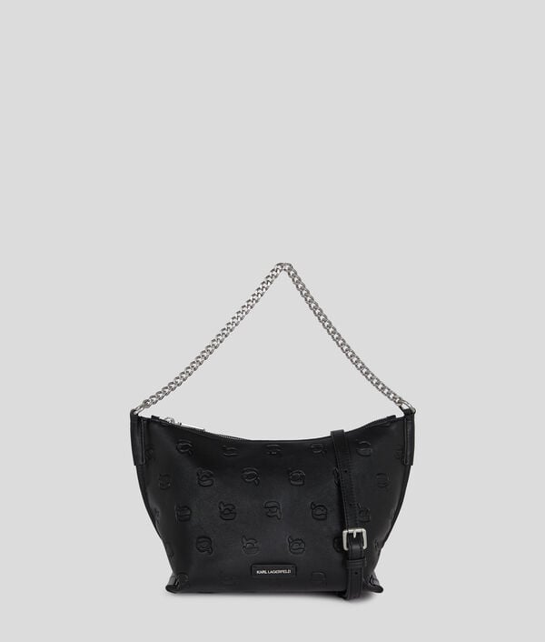 karl lagerfeld IKON MONOGRAM SHOULDER BAG