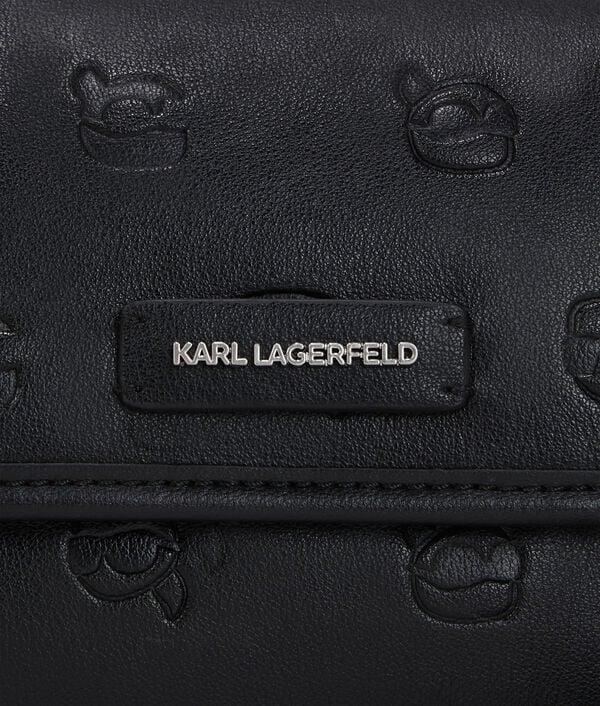 Karl Lagerfeld IKON MONOGRAM SMALL SHOULDER BAG