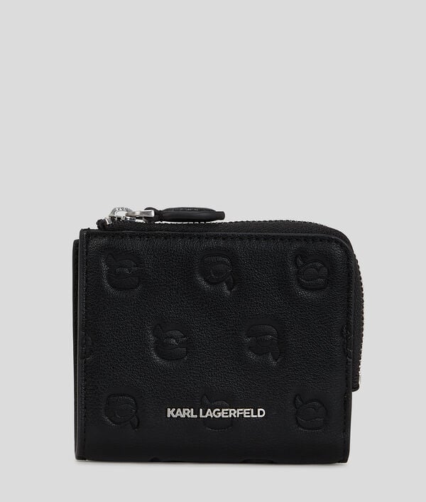 karl lagerfeld IKON MONOGRAM SMALL WALLET