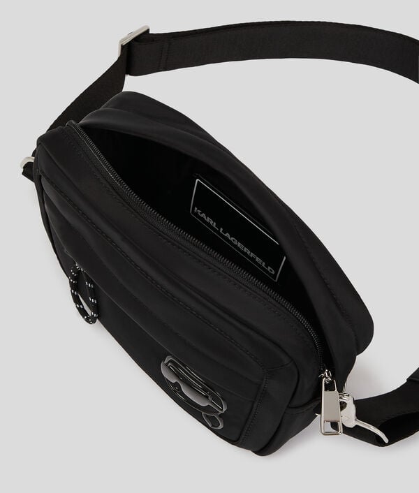 Karl Lagerfeld IKON NYLON CROSSBODY BAG