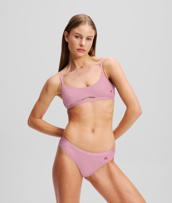 Karl Lagerfeld IKON RIBBED BRAZILIAN BRIEFS