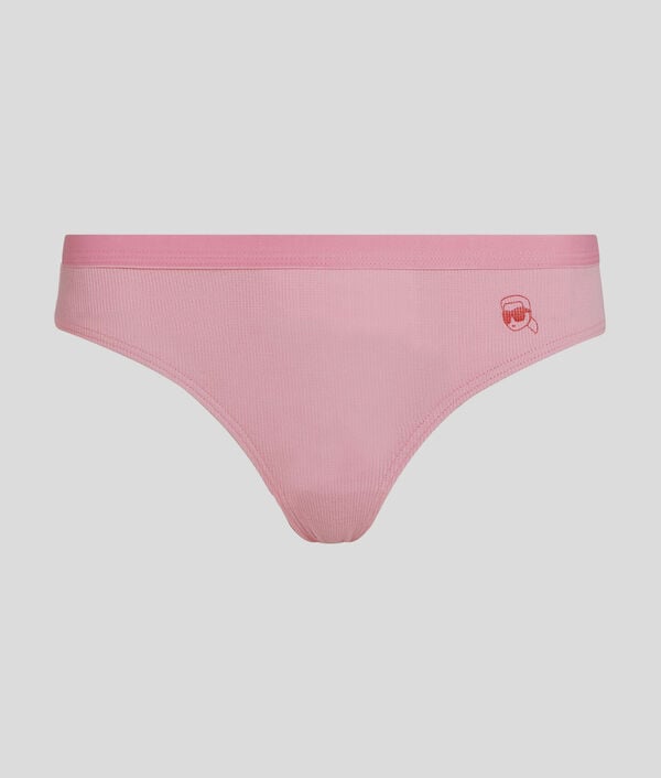karl lagerfeld IKON RIBBED BRAZILIAN BRIEFS