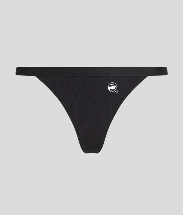 karl lagerfeld IKON RIBBED THONG