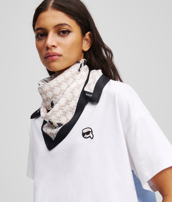 Karl Lagerfeld IKON SILK SCARF