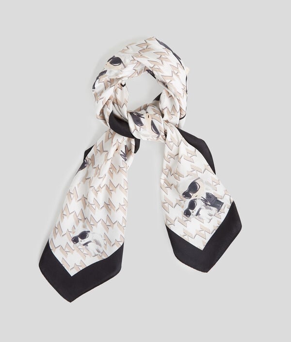Karl Lagerfeld IKON SILK SCARF