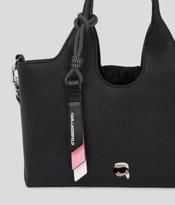 Karl Lagerfeld IKON SMALL GRAINY TOTE BAG