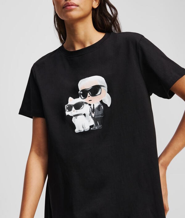 Karl Lagerfeld IKON T-SHIRT PAJAMA DRESS