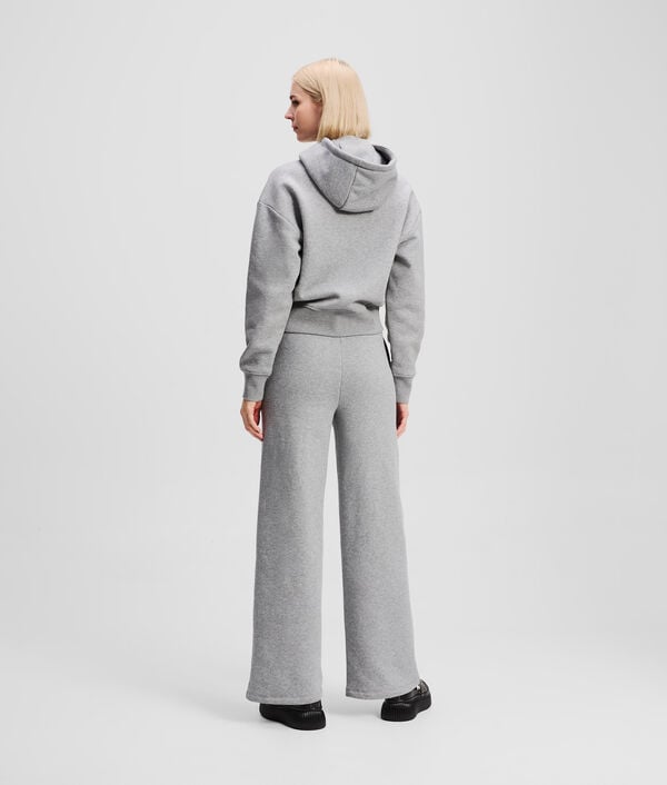 Karl Lagerfeld IKON WIDE-LEG SWEATPANTS